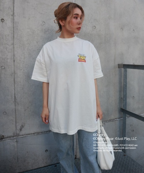 FIG&VIPER（フィグアンドバイパー）の「Disney Toystory / big T（Tシャツ/カットソー・レディース・ホワイト/ダークグレー・FREE）」の19枚目の写真