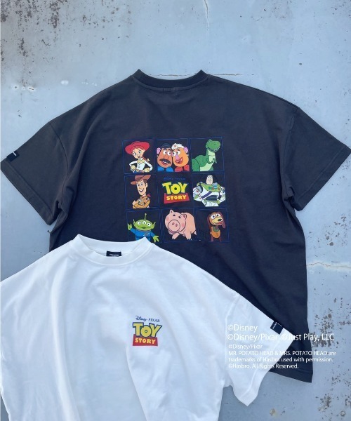 FIG&VIPER（フィグアンドバイパー）の「Disney Toystory / big T（Tシャツ/カットソー・レディース・ホワイト/ダークグレー・FREE）」の8枚目の写真