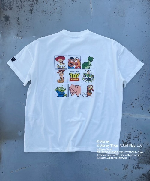 FIG&VIPER（フィグアンドバイパー）の「Disney Toystory / big T（Tシャツ/カットソー・レディース・ホワイト/ダークグレー・FREE）」の3枚目の写真