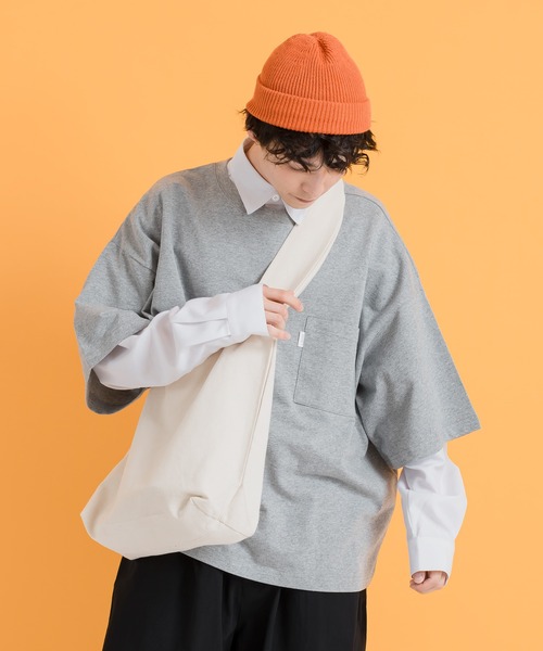 MUHET（ミュエータ）の「【セット】シャツ×ミニ裏毛Tシャツ（シャツ