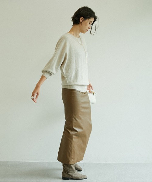 GALLARDAGALANTE（ガリャルダガランテ）の「ボートカシミヤ混ドルマン