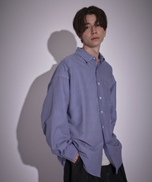 JUNRED | ピーチブロードドロップショルダーシャツ(シャツ/ブラウス)