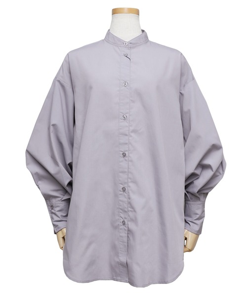 reca（レカ）の「ボリューム袖タックブラウス（シャツ/ブラウス・レディース・ブラック/オフホワイト/ブルー/グレー系その他・M）」の9枚目の写真