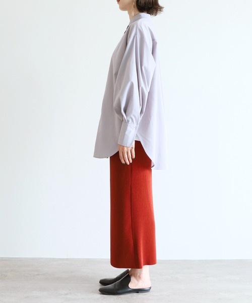 reca（レカ）の「ボリューム袖タックブラウス（シャツ/ブラウス・レディース・ブラック/オフホワイト/ブルー/グレー系その他・M）」の11枚目の写真