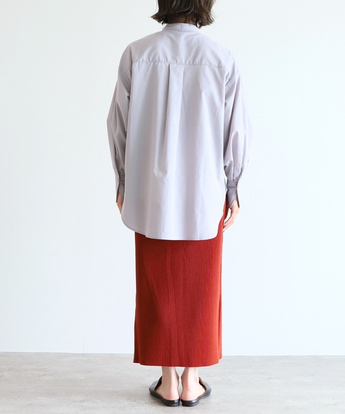 reca（レカ）の「ボリューム袖タックブラウス（シャツ/ブラウス・レディース・ブラック/オフホワイト/ブルー/グレー系その他・M）」の12枚目の写真