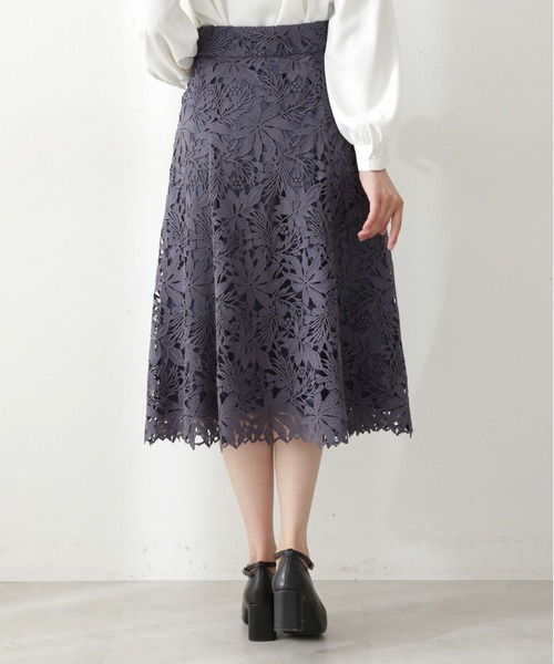PROPORTION BODY DRESSING（プロポーションボディドレッシング）の「レースフレアースカート / 1212220903（スカート・レディース・ピンク/ブルー/ブラウン/ピンク系その他・X-SMALL/SMALL/MEDIUM）」の5枚目の写真