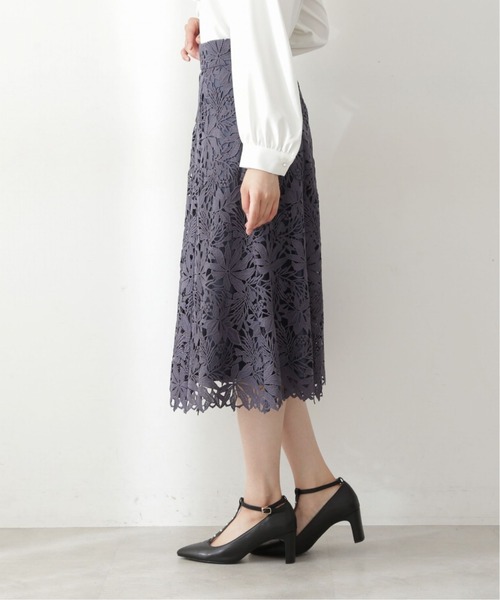 PROPORTION BODY DRESSING（プロポーションボディドレッシング）の「レースフレアースカート / 1212220903（スカート・レディース・ピンク/ブルー/ブラウン/ピンク系その他・X-SMALL/SMALL/MEDIUM）」の13枚目の写真