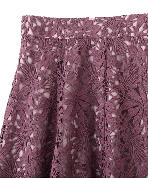 PROPORTION BODY DRESSING（プロポーションボディドレッシング）の「レースフレアースカート / 1212220903（スカート・レディース・ピンク/ブルー/ブラウン/ピンク系その他・X-SMALL/SMALL/MEDIUM）」の20枚目の写真
