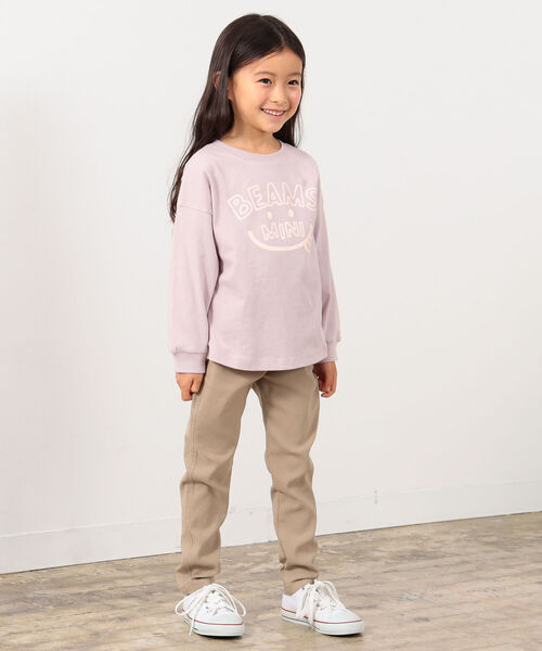 BEAMS mini(ビームスミニ)の「BEAMS mini / スマイルロゴ ビッグ ロングスリーブ Tシャツ22FW (90~140㎝)(Tシャツ/カットソー・キッズ・レッド系その他/ロイヤルブルー/ホワイト系その他7/ケリー・90/120/110/130/100)」の22枚目の写真