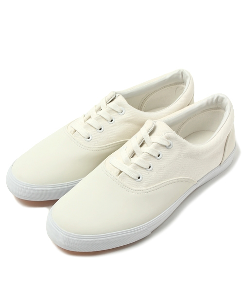 RAGEBLUE(レイジブルー)の「<FINEBOYS5月号掲載アイテム>ローカットスニーカー/559445(スニーカー・メンズ・ホワイト/ネイビー/ブルー系その他/ブラック/その他・MEDIUM/LARGE)」の2枚目の写真