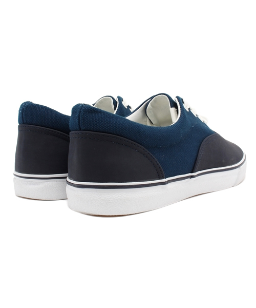 RAGEBLUE(レイジブルー)の「<FINEBOYS5月号掲載アイテム>ローカットスニーカー/559445(スニーカー・メンズ・ホワイト/ネイビー/ブルー系その他/ブラック/その他・MEDIUM/LARGE)」の8枚目の写真