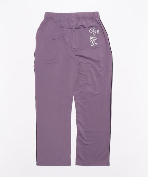 FILA(フィラ)の「FILA 裏起毛配色ジャージパンツ股下65cm(その他パンツ・レディース・ブラック/ネイビー/パープル系その他/チャコール・MEDIUM/LARGE/X-LARGE)」の5枚目の写真