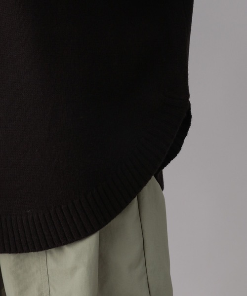 LOWRYS FARM(ローリーズファーム)の「2WAYハイネックラウンドロングスリーブ 294850(ニット/セーター・レディース・アイボリー/ブラック/グリーン/オレンジ/ブルー/ライトグリーン・FREE)」の18枚目の写真