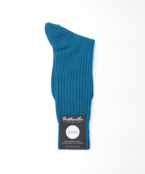 Pantherella（パンセレラ）の「【PANTHERELLA / パンセレラ】LABURNUM メリノウールソックス（ソックス/靴下・メンズ・カーキ/イエロー/パープル/レッド/ブラック/ブルー系その他・FREE）」の4枚目の写真