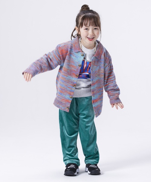HOGAN RANCH WEAR(ホーガンランチウエア)の「ベロアロングパンツ(90~130cm)(その他パンツ・キッズ・グリーン/パープル/チャコール・90/100/110/120/130)」の4枚目の写真