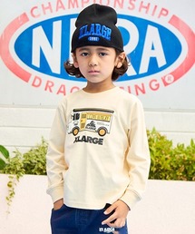 XLARGE KIDS | 【WEB限定】フードトラック長袖Tシャツ(Tシャツ/カットソー)