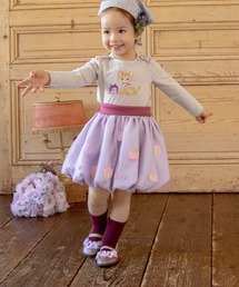 panpantutu | お花とリボンのバルーンスカート(M/90-110)(スカート)