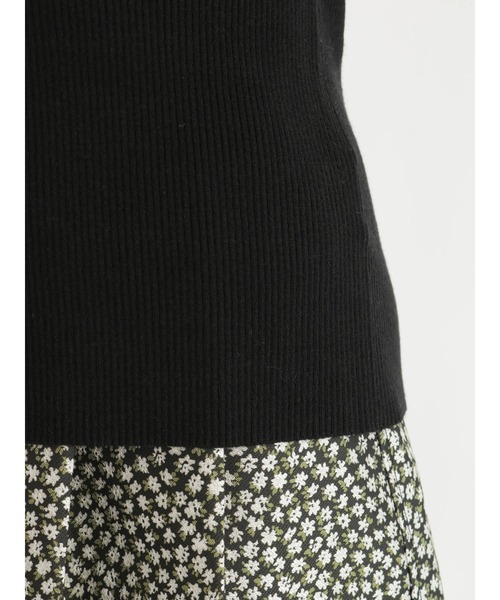 Te chichi（テチチ）の「ポロ衿リブニット（ニット/セーター・レディース・ブラック/ブルー/モカ・ﾌﾘ-）」の15枚目の写真