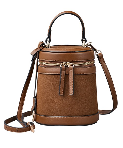 GeeRA（ジーラ）の「2WAYバニティバッグ（ショルダーバッグ・レディース・カーキ/ブラック/ベージュ/ブラウン/レッド・FREE）」の7枚目の写真