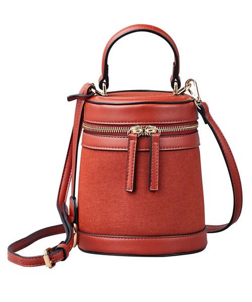 GeeRA（ジーラ）の「2WAYバニティバッグ（ショルダーバッグ・レディース・カーキ/ブラック/ベージュ/ブラウン/レッド・FREE）」の8枚目の写真