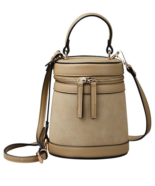 GeeRA（ジーラ）の「2WAYバニティバッグ（ショルダーバッグ・レディース・カーキ/ブラック/ベージュ/ブラウン/レッド・FREE）」の14枚目の写真