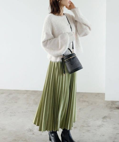 GeeRA（ジーラ）の「2WAYバニティバッグ（ショルダーバッグ・レディース・カーキ/ブラック/ベージュ/ブラウン/レッド・FREE）」の9枚目の写真