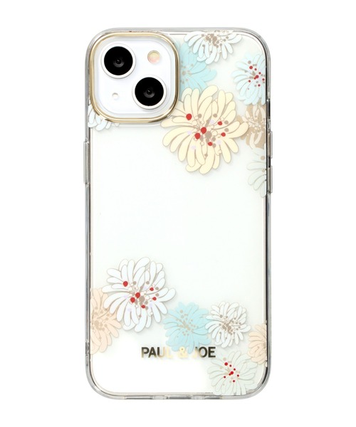 ポール ジョー Iphone14対応 スマホカバー 背面ケース クリザンテーム ホワイト スマホケース カバー Paul Joe ポールアンドジョー のファッション通販 Zozotown