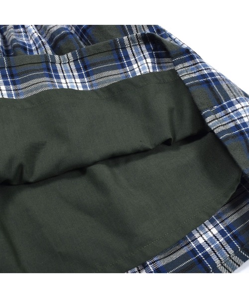 Noeil aime BeBe(ノイユエイムベベ)の「NoeilaimeBeBe/ネルチェック柄Vカットジャンパースカート(90~130cm)(ジャンパースカート・キッズ・ブラウン系その他/グリーン系その他・100/120/110/130/90)」の19枚目の写真