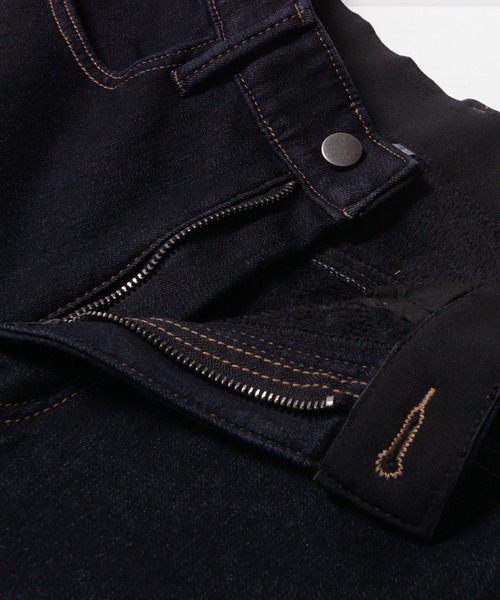 coca(coca)(コカ)の「裏起毛デニムワイドパンツ(デニムパンツ・レディース・インディゴブルー・S/M/L)」の14枚目の写真