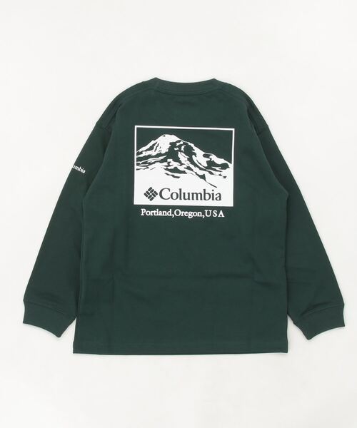 Columbia（コロンビア）の「columbia/コロンビア キッズ ロンT TEE PY5763（Tシャツ/カットソー・キッズ・グリーン/ベージュ/ホワイト・L/M/S/XS）」の3枚目の写真