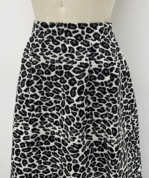 archives(アルシーヴ)の「【Limited item】LEOPARD JACQUARD FLARE SKIRT(スカート・レディース・ブラウン/ブラック・MEDIUM)」の9枚目の写真