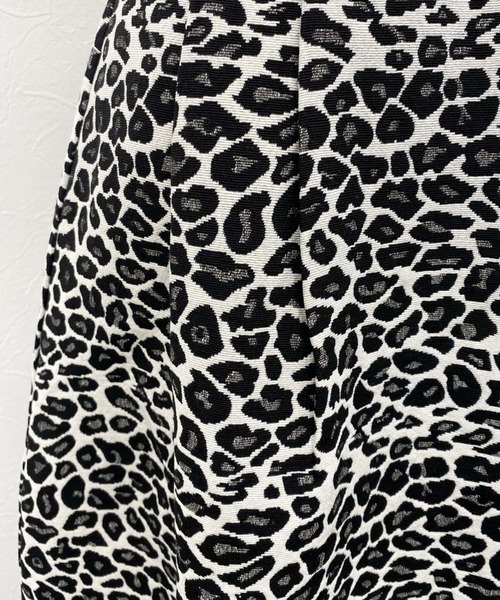 archives(アルシーヴ)の「【Limited item】LEOPARD JACQUARD FLARE SKIRT(スカート・レディース・ブラウン/ブラック・MEDIUM)」の7枚目の写真