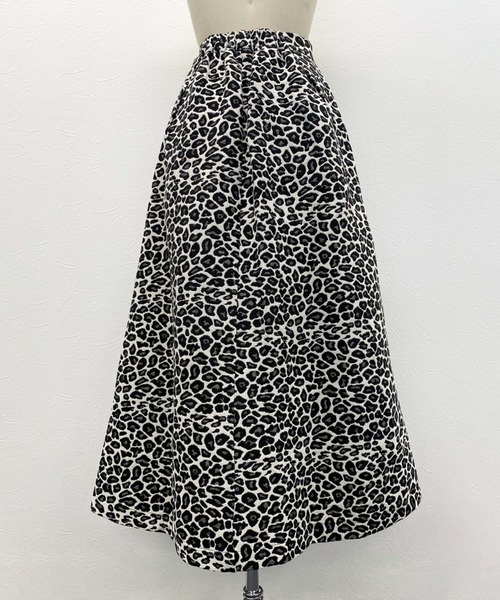 archives(アルシーヴ)の「【Limited item】LEOPARD JACQUARD FLARE SKIRT(スカート・レディース・ブラウン/ブラック・MEDIUM)」の11枚目の写真