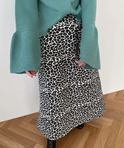archives(アルシーヴ)の「【Limited item】LEOPARD JACQUARD FLARE SKIRT(スカート・レディース・ブラウン/ブラック・MEDIUM)」の19枚目の写真
