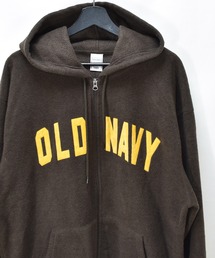 【ヴィンテージ古着】90s OLD NAVY BRAND/オールドネイビーブランド フリース ジップアップ パーカー