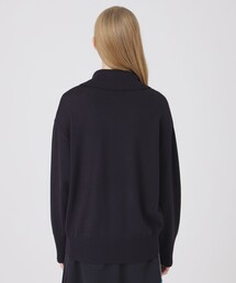 ブルーレーベルクレストブリッジ BLUE LABEL CRESTBRIDGE ミドルゲージハーフジップニット セーター 長袖 38 白 55N25-238-01 レディース 70190401_b_05_215.jpg