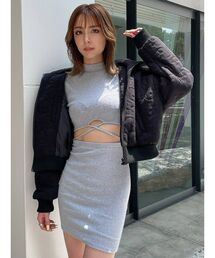 GYDA PATTERN PUFF JQ ブルゾン