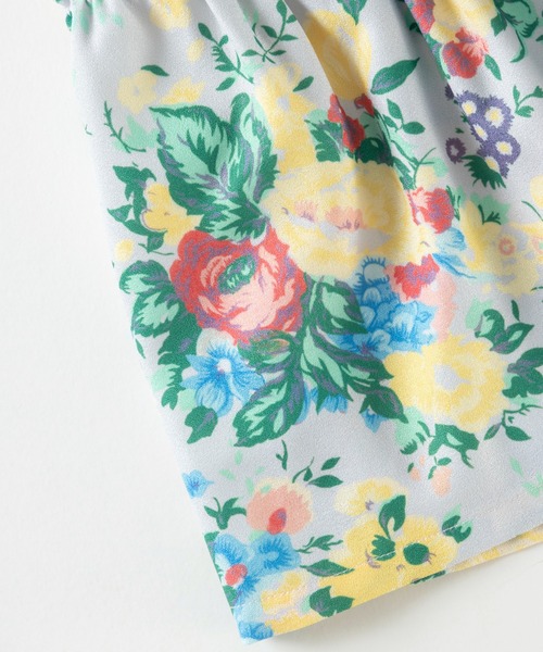 trois lapins kp（トロワラパンケーピー）の「デシン フラワープリントキュロット(110～130)（その他パンツ・キッズ・クリーム・110cm/120cm/130cm）」の12枚目の写真