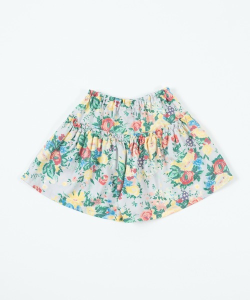 trois lapins kp（トロワラパンケーピー）の「デシン フラワープリントキュロット(110～130)（その他パンツ・キッズ・クリーム・110cm/120cm/130cm）」の14枚目の写真