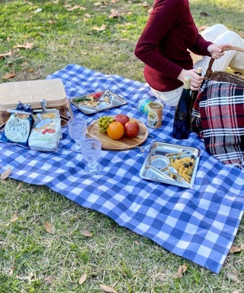 DULTON（ダルトン）の「PLAID PRINT TABLECLOTH /プラッド プリント テーブルクロス（ランチョンマット/テーブルウェア・メンズ・ブルー/レッド/マスタード・FREE）」の13枚目の写真