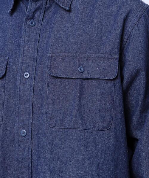 coen（コーエン）の「トライバル柄刺繍シャツ（シャツ/ブラウス・メンズ・オリーブ/ネイビー・XL/S/L/M）」の18枚目の写真