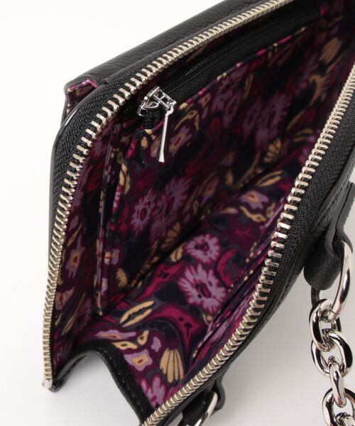 ANNA SUI(アナスイ)の「デイリリー スマホショルダー(ショルダーバッグ・レディース・パープル/ピンク/ミント/ブラック・FREE)」の8枚目の写真