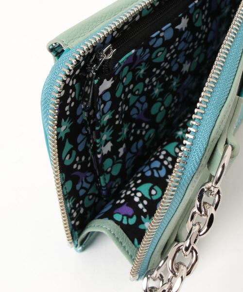 ANNA SUI(アナスイ)の「デイリリー スマホショルダー(ショルダーバッグ・レディース・パープル/ピンク/ミント/ブラック・FREE)」の11枚目の写真
