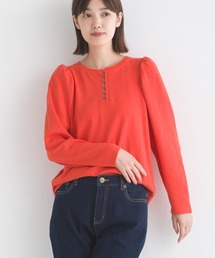 OMNES | リブパワーショルダー長袖プルオーバー(その他トップス)