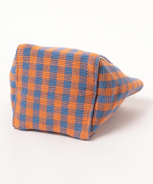 Ray BEAMS（レイビームス）の「Lilas Campbell × Ray BEAMS / 別注 チェック トートバッグ（トートバッグ・レディース・マルチ/ブラック・ONE SIZE）」の19枚目の写真