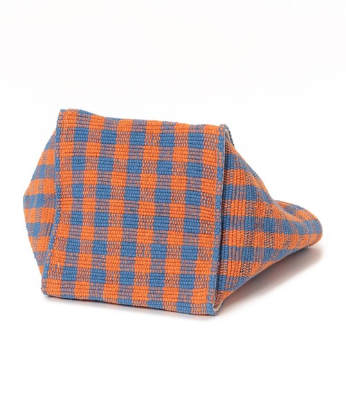 Ray BEAMS（レイビームス）の「Lilas Campbell × Ray BEAMS / 別注 チェック トートバッグ（トートバッグ・レディース・マルチ/ブラック・ONE SIZE）」の22枚目の写真