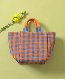 Ray BEAMS | Lilas Campbell × Ray BEAMS / 別注 チェック トートバッグ(トートバッグ)