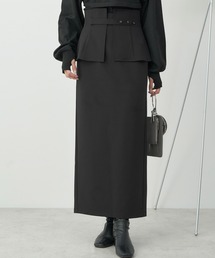 earth music&ecology | コルセット付ナロースカート(スカート)