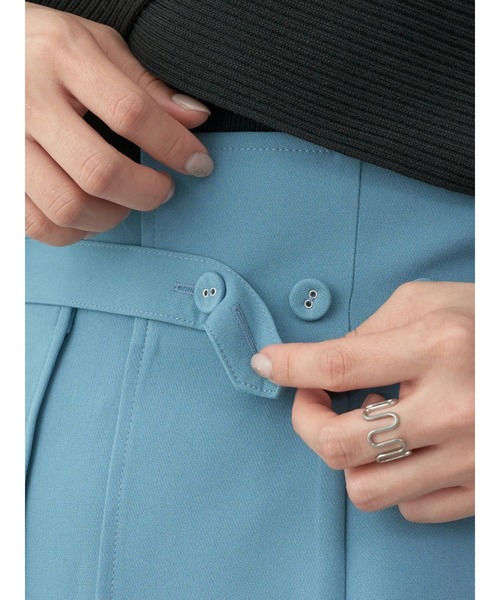 earth music&ecology(アースミュージックアンドエコロジー)の「コルセット付ナロースカート(スカート・レディース・ブルー/ブラック/ライトベージュ・S/M)」の20枚目の写真