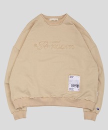 ロゴエンブロイダリービッグトレーナー